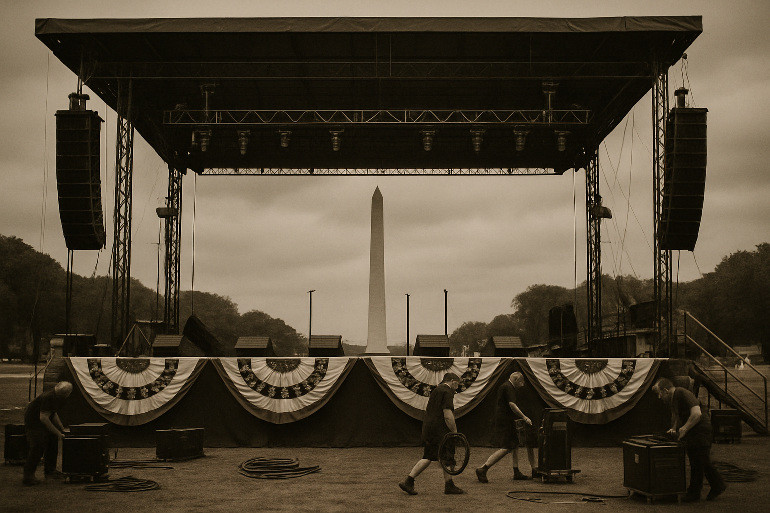 Trump's America 250 Concert Series Achieves Perfect Unity as Everyone Agrees to Leave