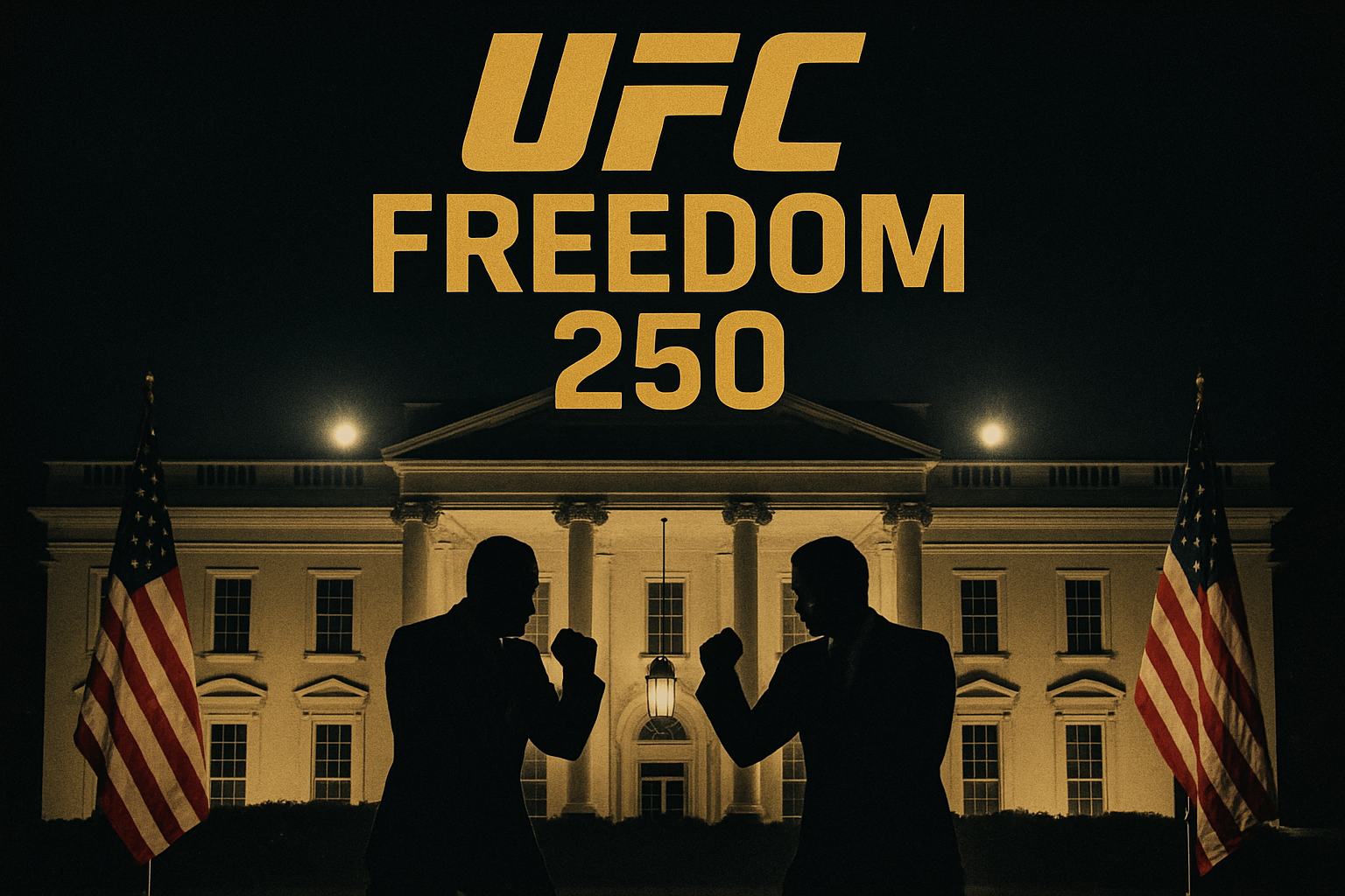 EXCLUSIVE: White House Releases Official UFC Freedom 250 Fight Card, Features Trump vs. Biden Main Event